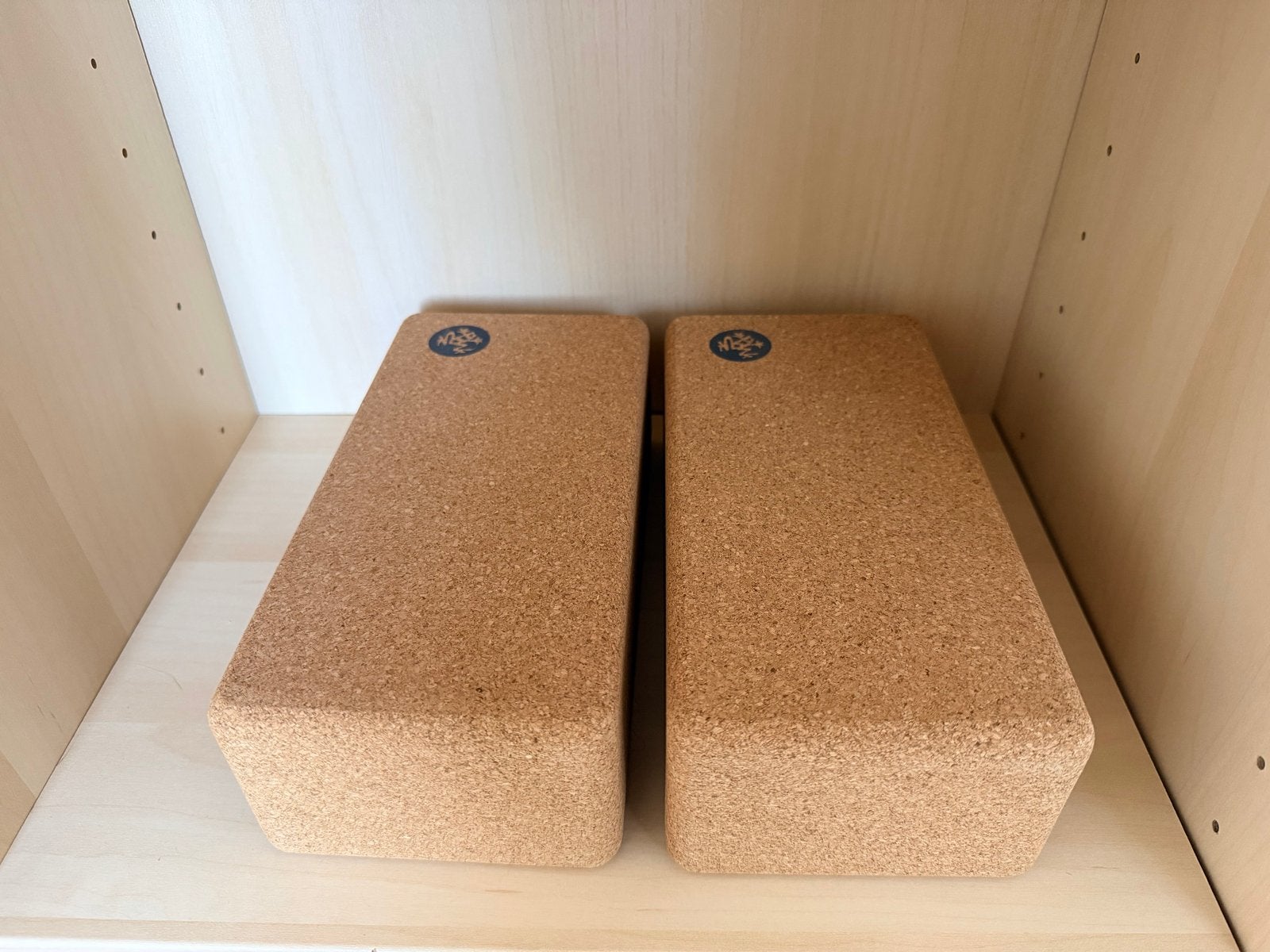 Nieuwe Manduka kurk yogablokken (set van 2), Ophalen, Nieuw, Yoga-accessoire