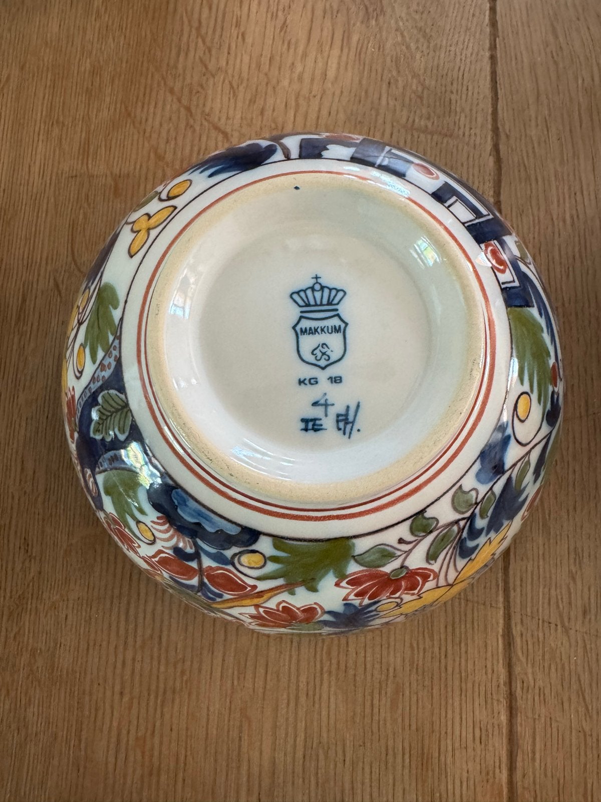 Prachtig Makkum Aardewerk Servies - Handgeschilderd, Antiek en Kunst, Antiek | Porselein, Ophalen