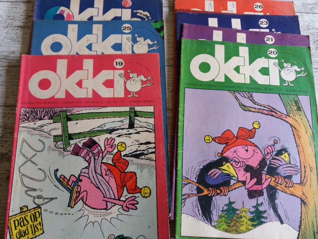 Weekblad Okki uit 1973, Boeken, Eén stripboek, Ophalen, Gelezen