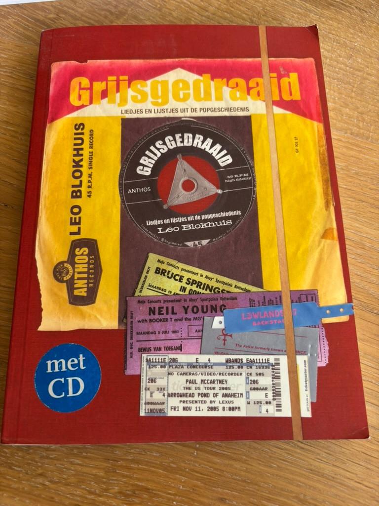 Boek Leo Blokhuis - Grijsgedraaid, Artiest, Ophalen of Verzenden, Zo goed als nieuw, Leo Blokhuis