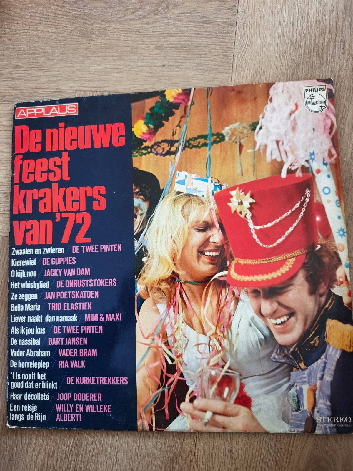 De Nieuwe Feestkrakers van '72 - Vintage LP, Cd's en Dvd's, LP, Gebruikt, Ophalen of Verzenden, Feestmuziek