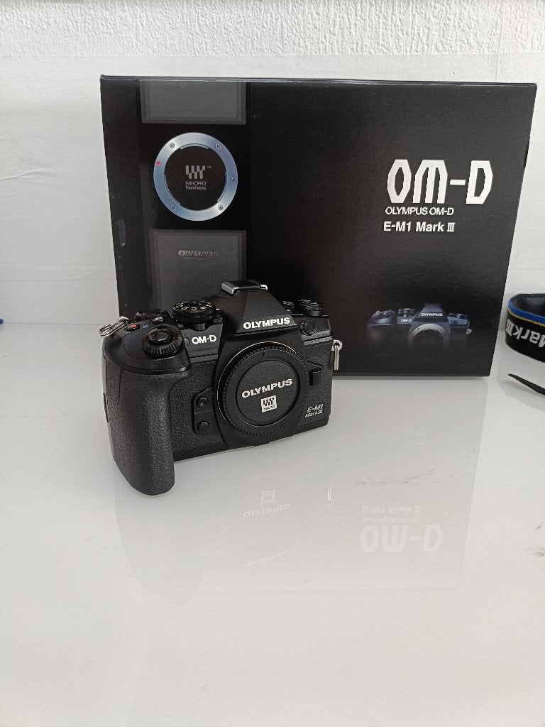 Olympus OM-D E-M1 Mark III Systeemcamera, Bluetooth, Ophalen of Verzenden, Zo goed als nieuw, Olympus