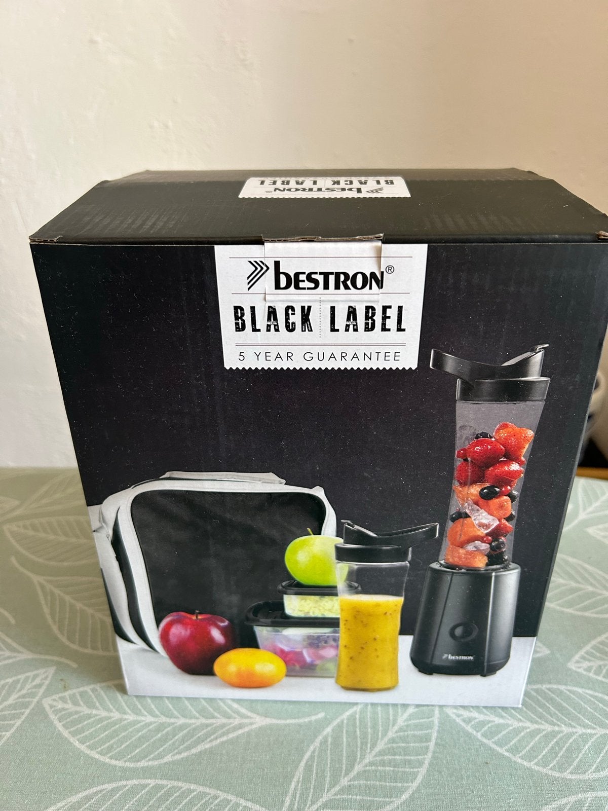 Bestron Black Label Smoothie Maker - Nieuw in doos, Ophalen of Verzenden, Nieuw, Blender to go