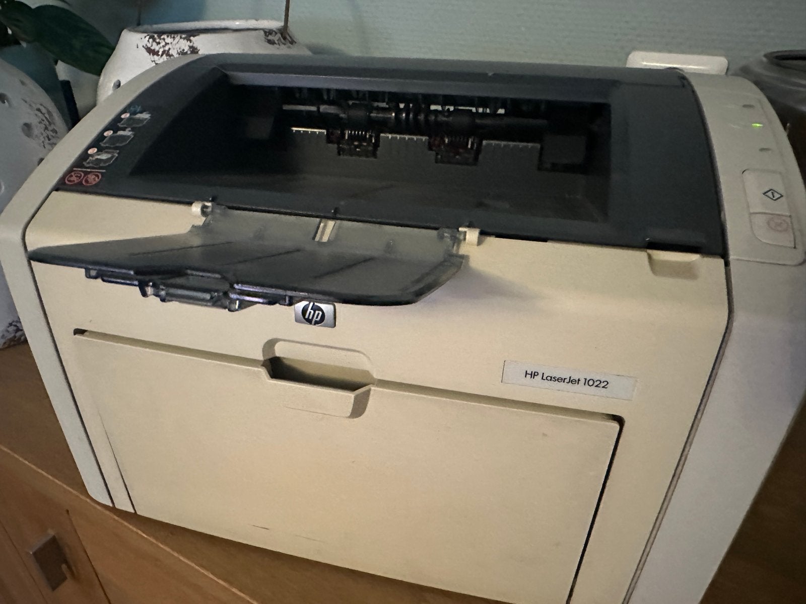 HP LaserJet 1022 USB Laserprinter - Zwart-wit (Gebruikt), Computers en Software, Printers, Ophalen, Zwart-en-wit printen, Gebruikt