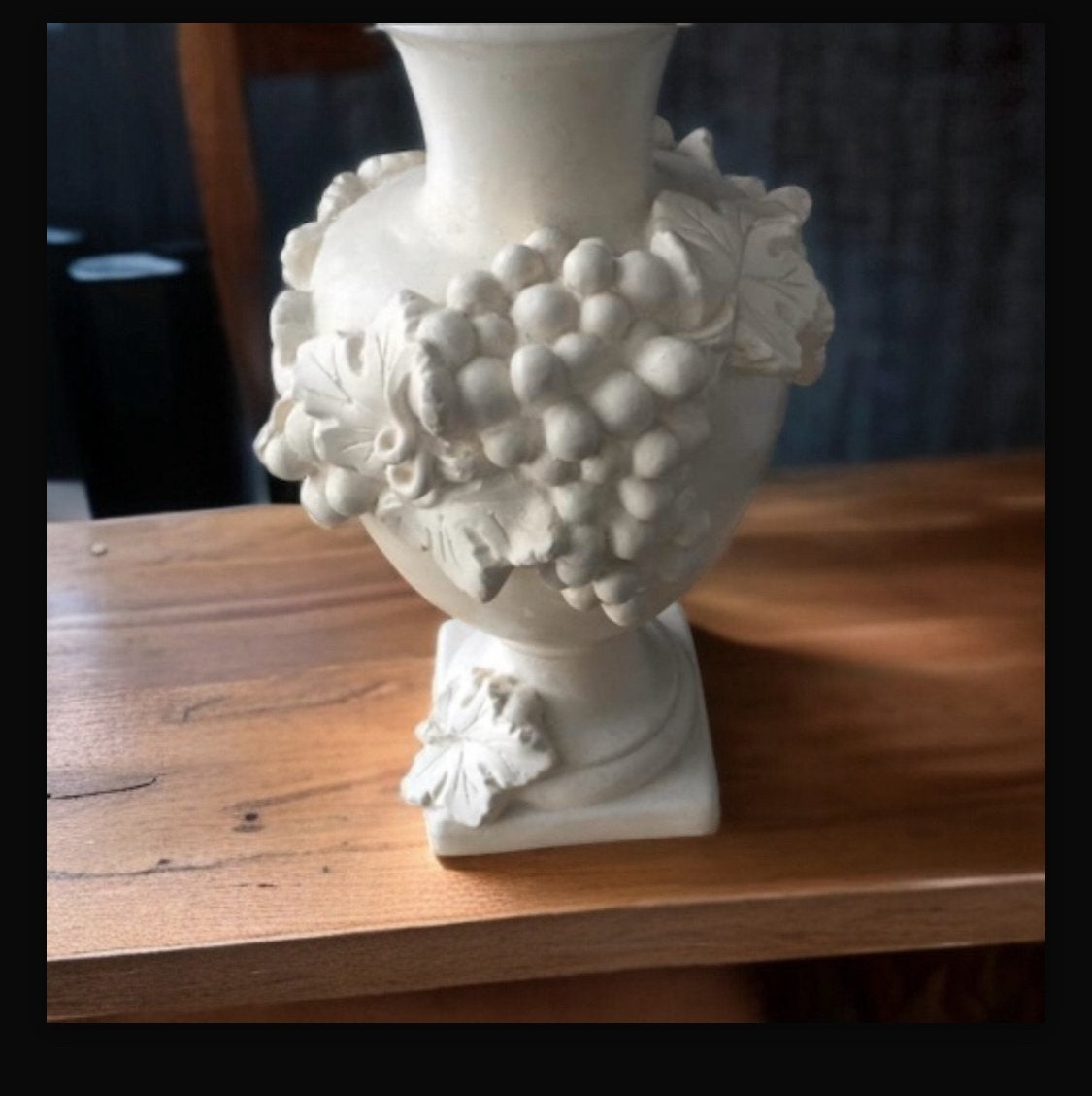 Brokante lamp met kap, Ophalen, Zo goed als nieuw