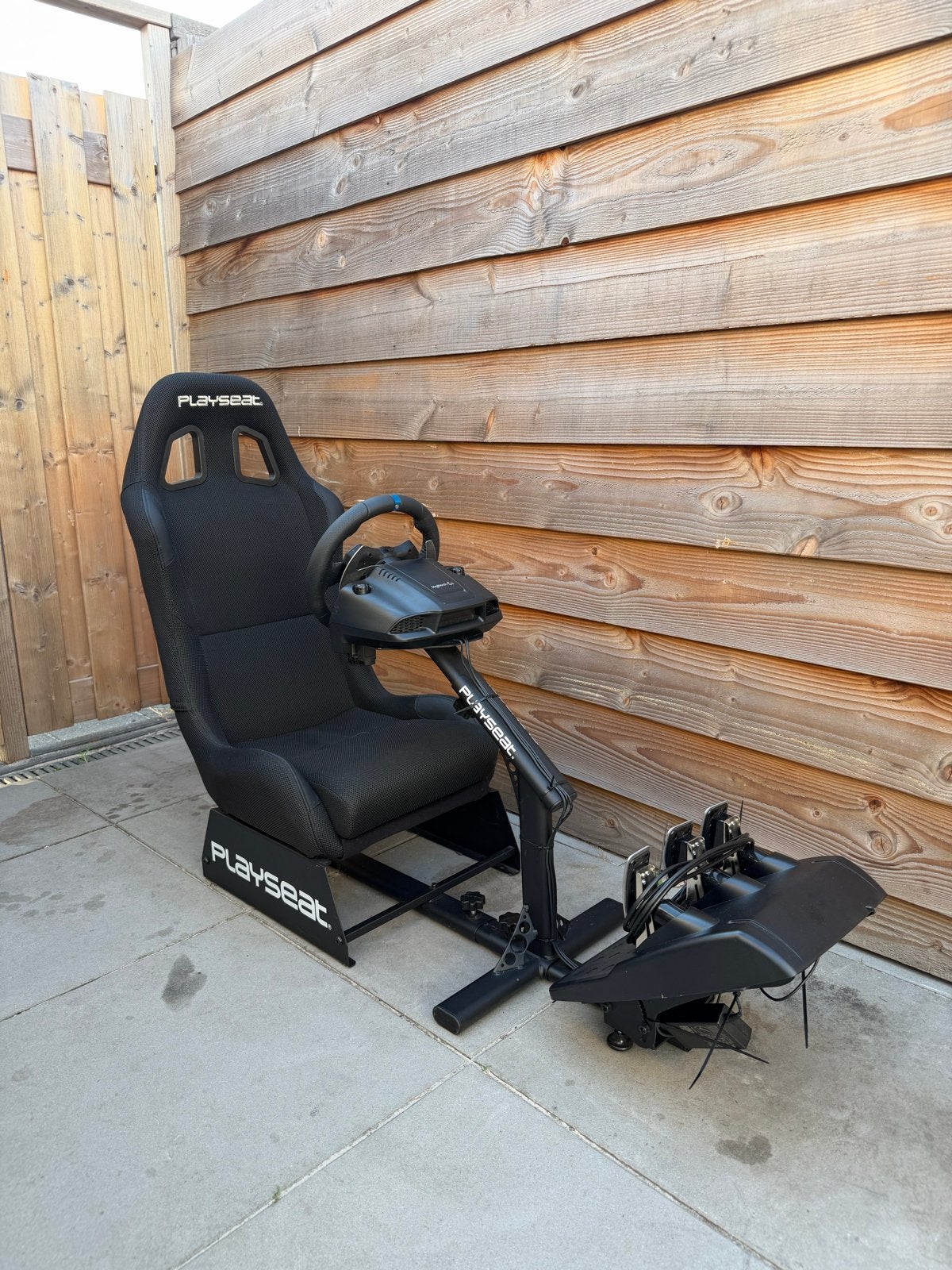 Playseat met Logitech G29 racestuur en pedalen, Ophalen, Overige merken, Gebruikt