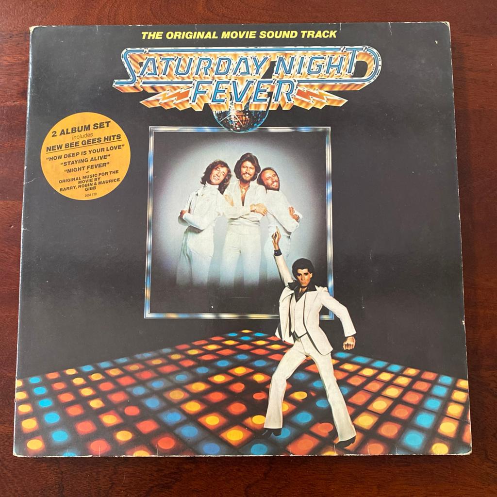Saturday Night Fever Soundtrack Dubbel-LP (1977), Gebruikt, Ophalen of Verzenden, 12 inch, Dubbel-LP