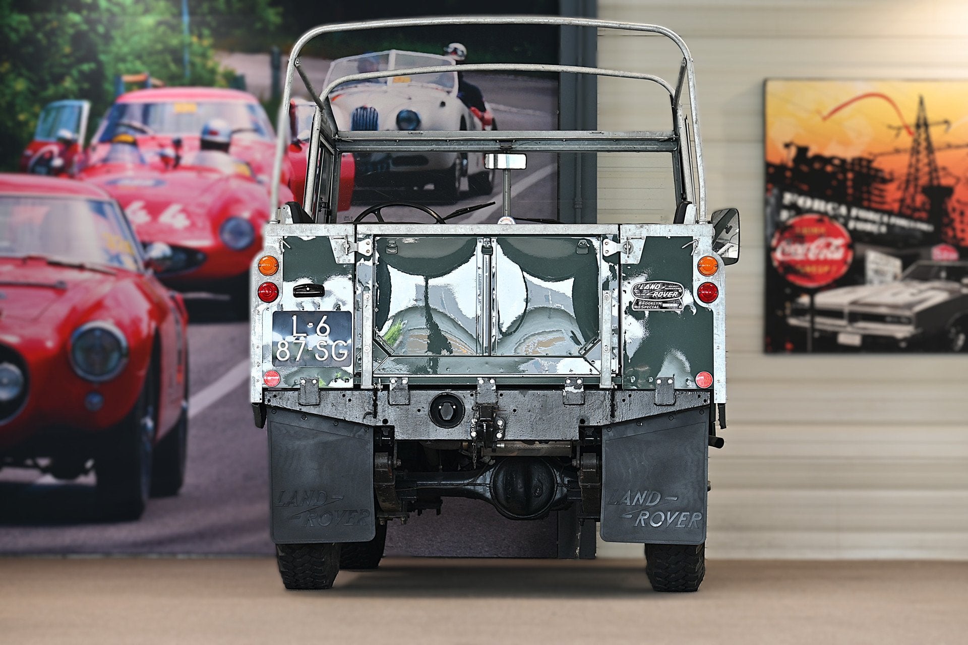 Land Rover 88// METAL TOP softtop (bj 1981), foto 5