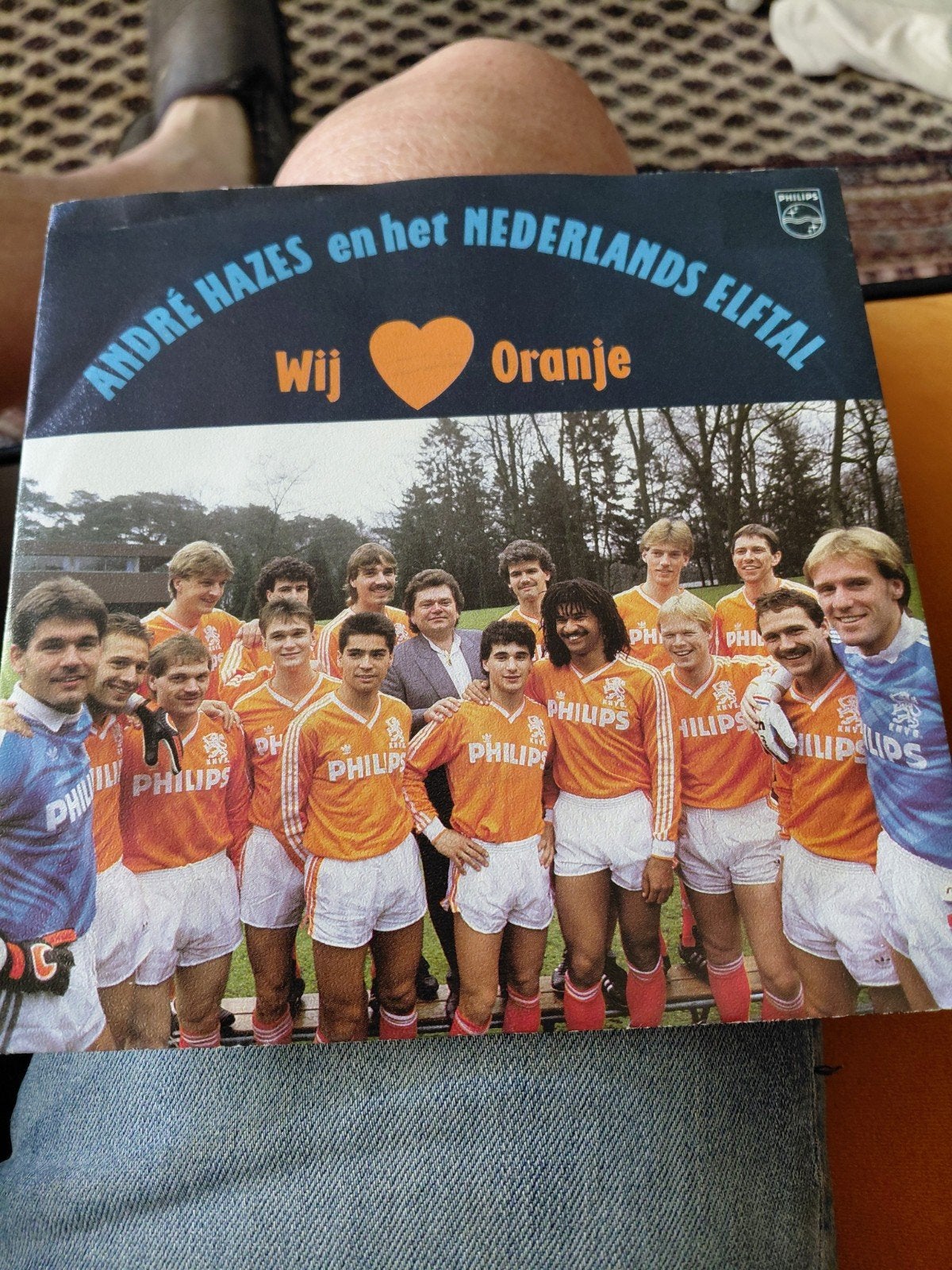 André Hazes & Nederlands Elftal - Wij Houden van Oranje, Ophalen of Verzenden, Gebruikt, Levenslied of Smartlap, Single