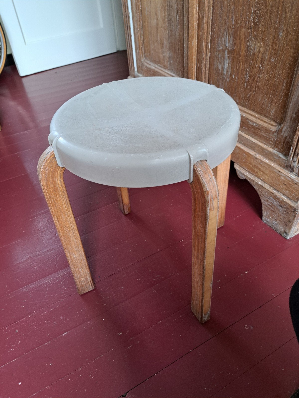 vintage kruk Kembo Holland, Ophalen of Verzenden, Gebruikt, Hout