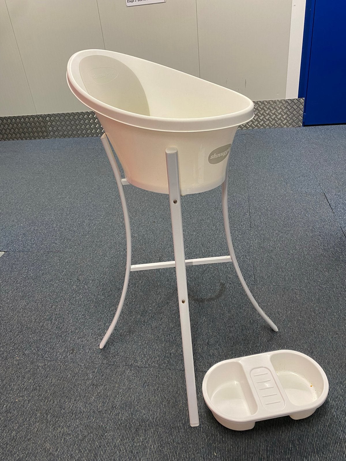Shnuggle babybadje met standaard, Overige merken, Gebruikt, Ophalen of Verzenden, Badje