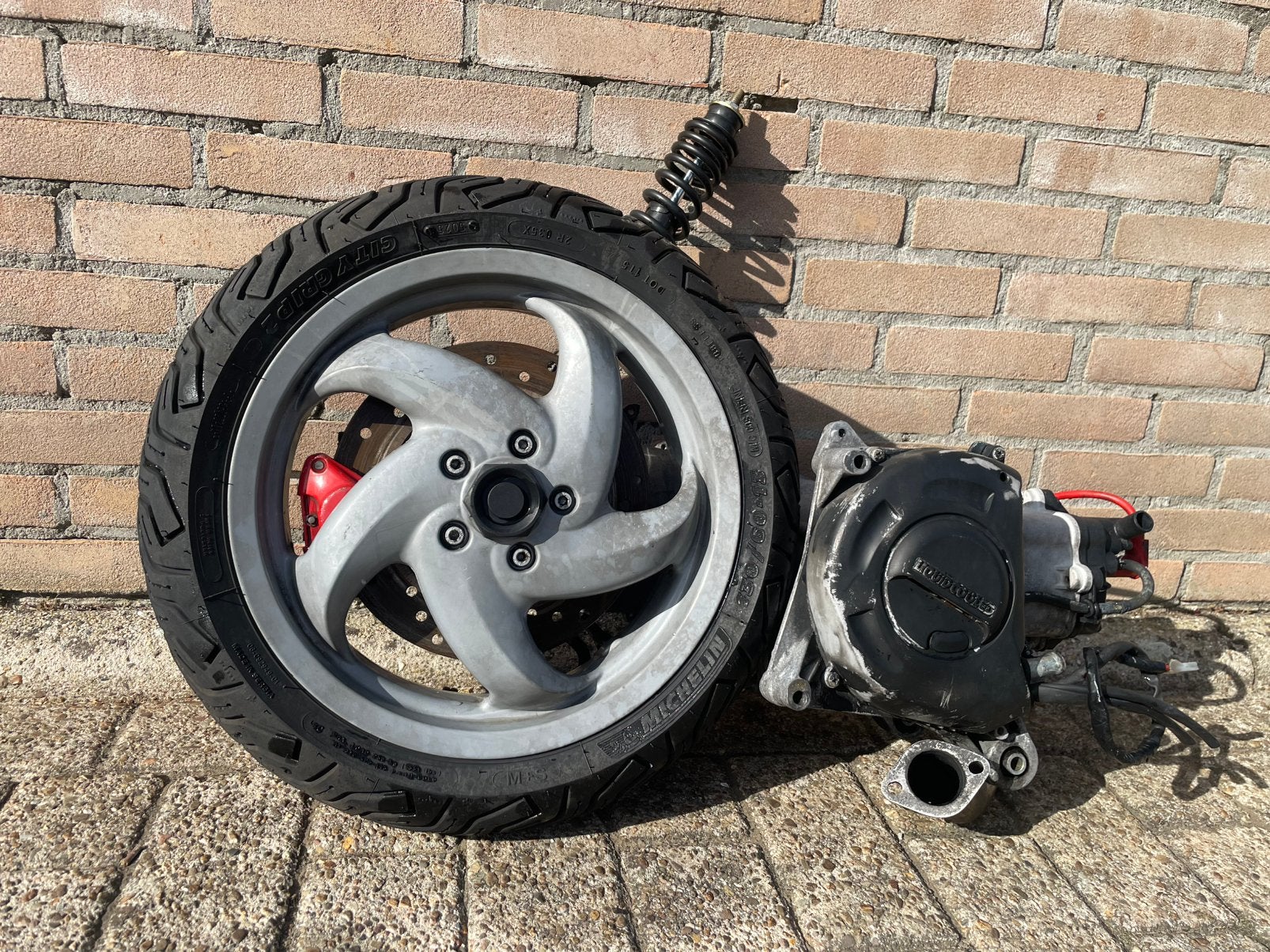 Piaggio Runner blok motorblok 125cc 172cc 180cc skipper zip, Ophalen, Gebruikt, Blok