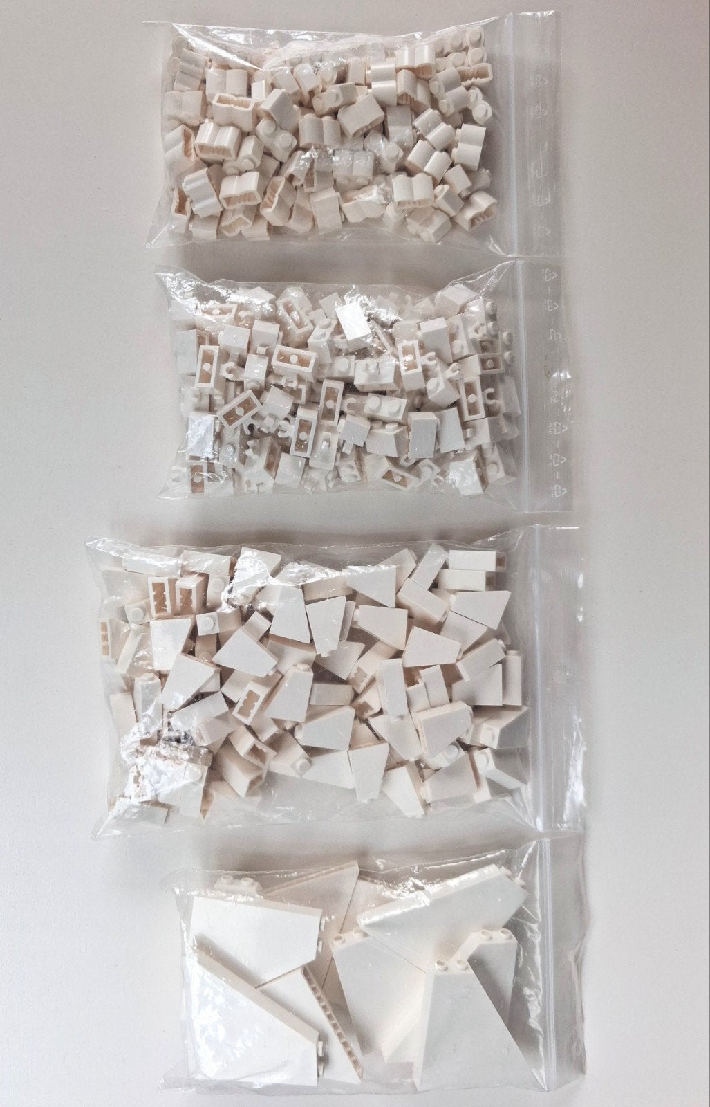 Lego losse stenen wit, Verzenden, Lego, Zo goed als nieuw, Compleet