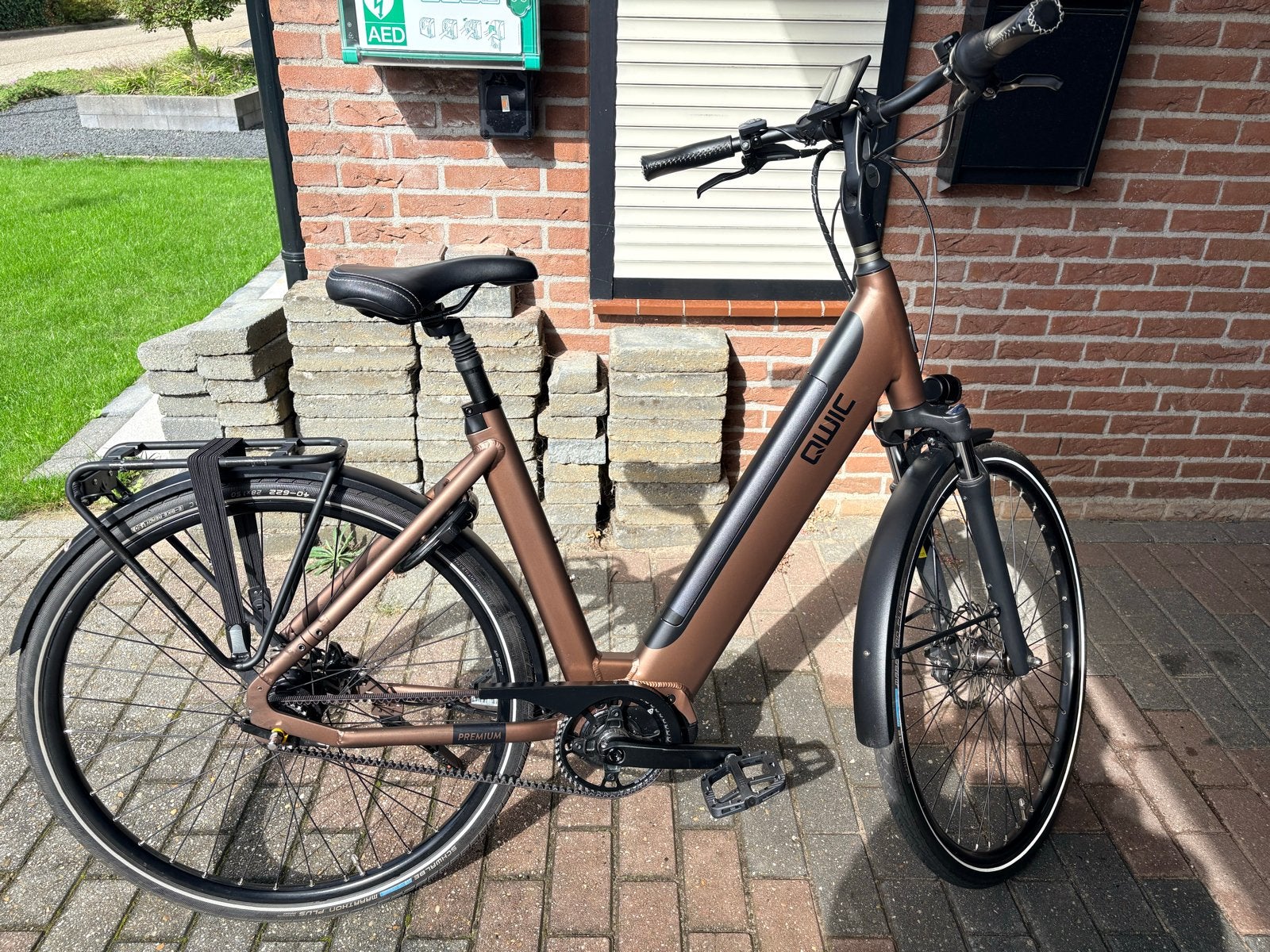 Qwic Premium MN7+belt 55cm E-bike - Zeer goede staat!, Qwic, Ophalen of Verzenden, Zo goed als nieuw, 51 tot 55 cm