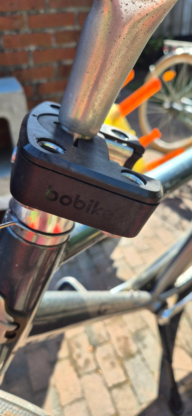 Bobike adapter voor voorzitje, Fietsen en Brommers, Fietsaccessoires | Fietsstoeltjes, Ophalen of Verzenden, Zo goed als nieuw