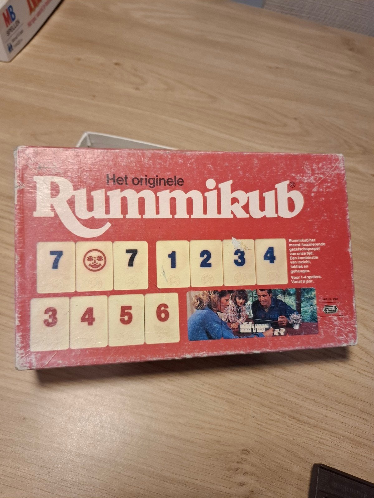 rummikub klein, Gebruikt, Goliath, Ophalen of Verzenden, Een of twee spelers