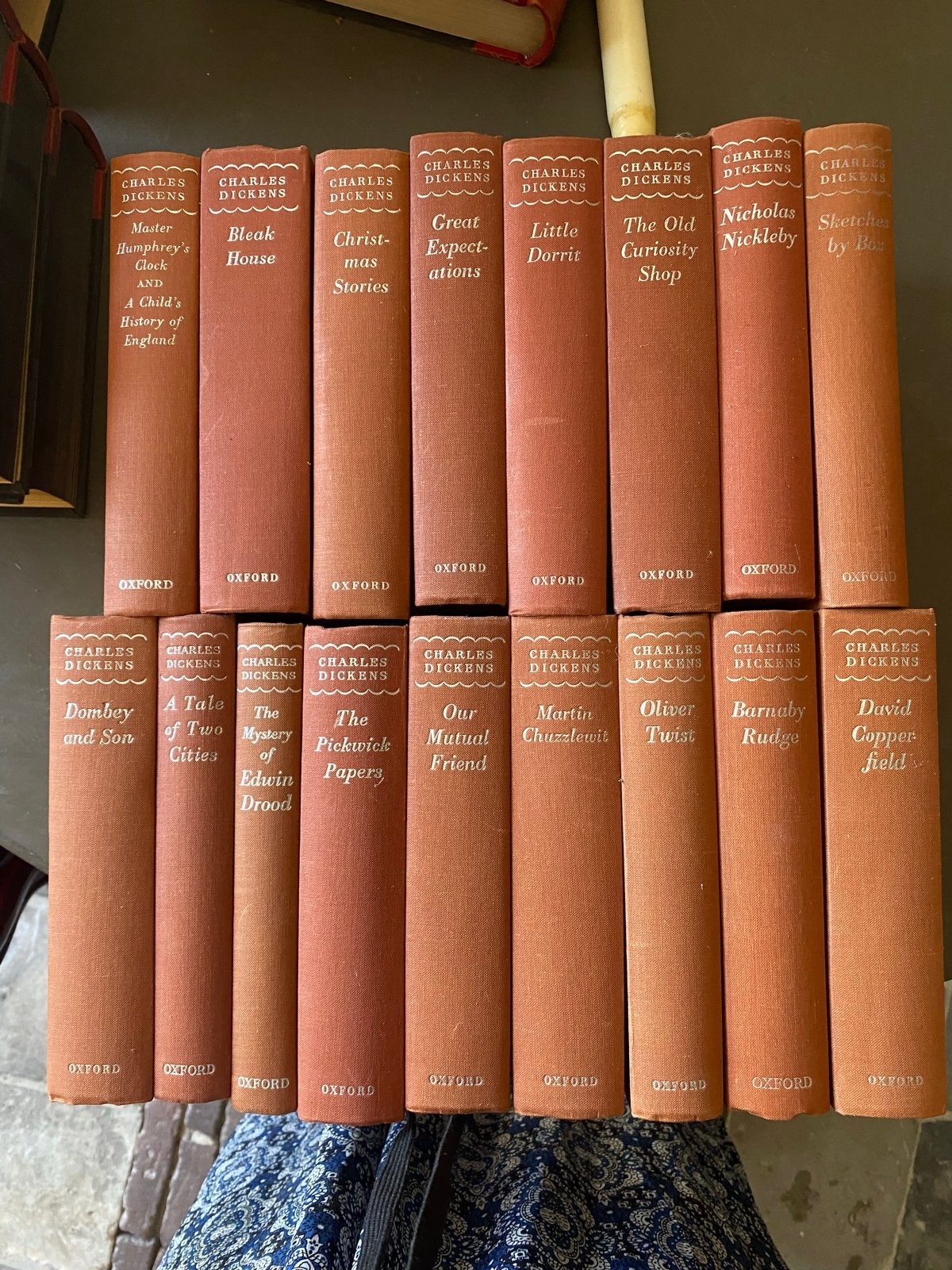 Complete set Charles Dickens boeken - Oxford University Pres, Ophalen of Verzenden, Zo goed als nieuw, Europa overig