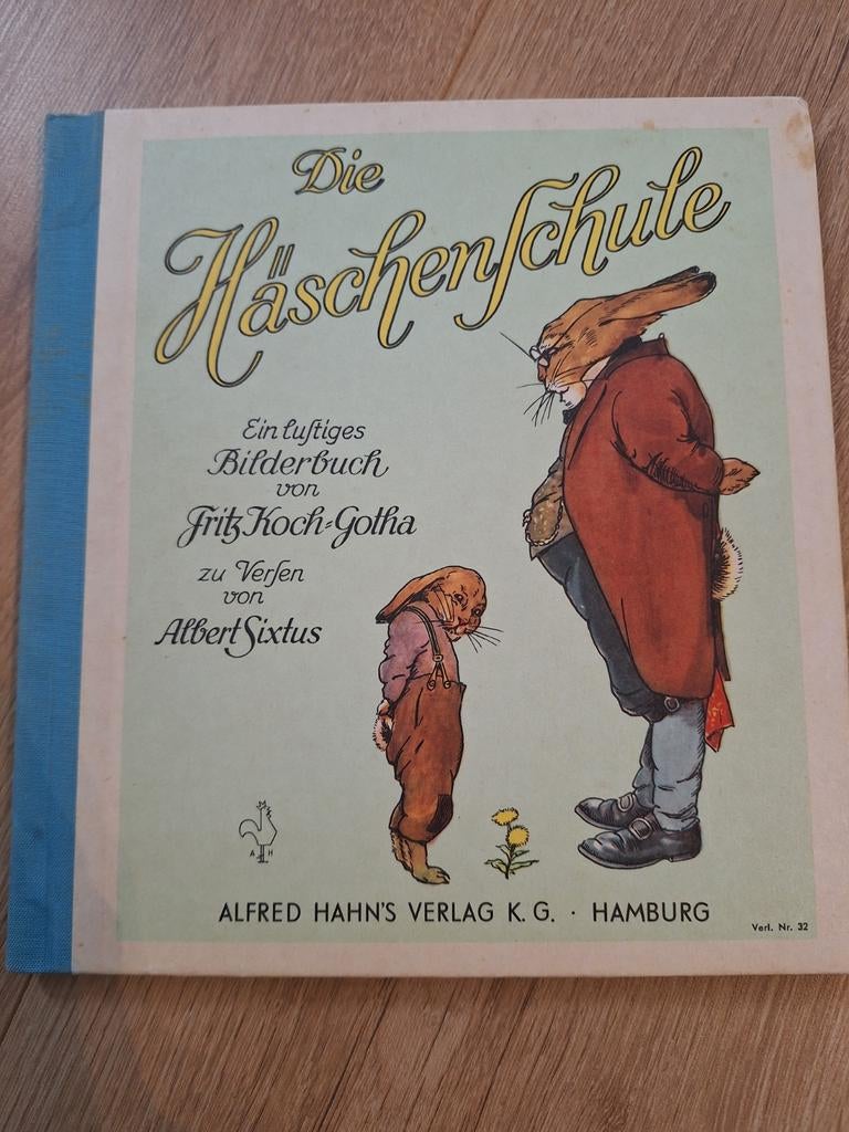 Die Häschenschule - Klassiek Duits kinderboek, Boeken, Ophalen of Verzenden, Gelezen, Albert Sixtus, Fictie