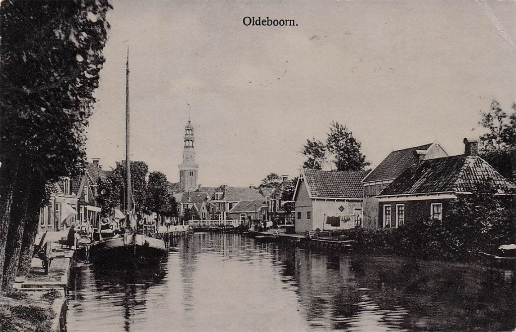 702-360-027 Oldeboorn, Verzamelen, Verzenden, Voor 1920, Friesland