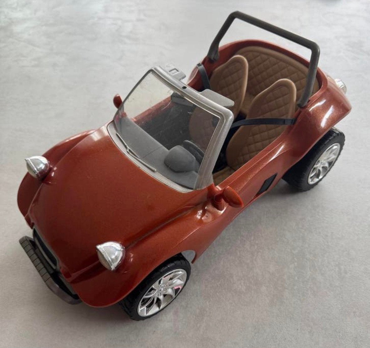 Barbie my scene auto jamaica bespeeld, Ophalen of Verzenden, Gebruikt, Accessoires