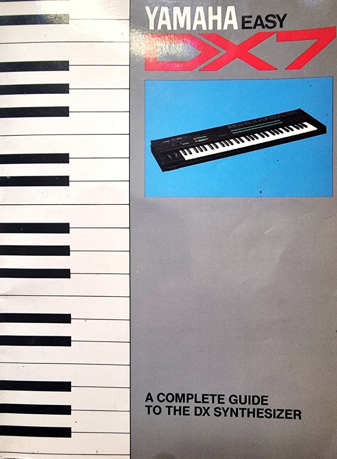 Vintage Yamaha DX7 Synthesizer Handleiding - Zeldzaam! Ky14, Verzenden, Gebruikt, Overige aantallen, Yamaha
