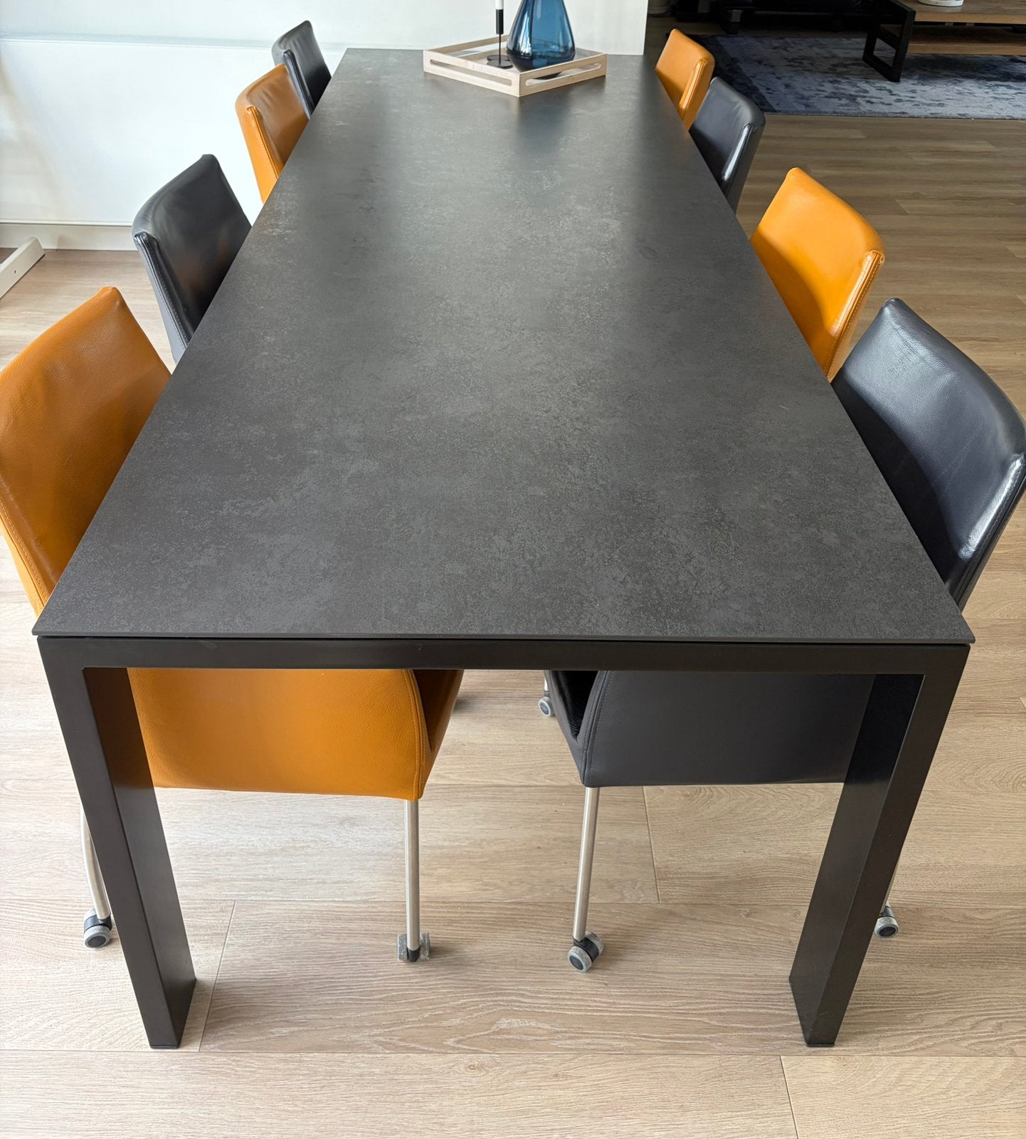 Prachtige kwaliteit eetkamertafel!, Huis en Inrichting, Tafels | Eettafels, Ophalen, Overige materialen, 200 cm of meer, 50 tot 100 cm