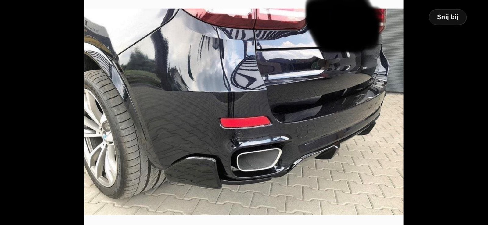 Diffuser Bmw x5, Ophalen