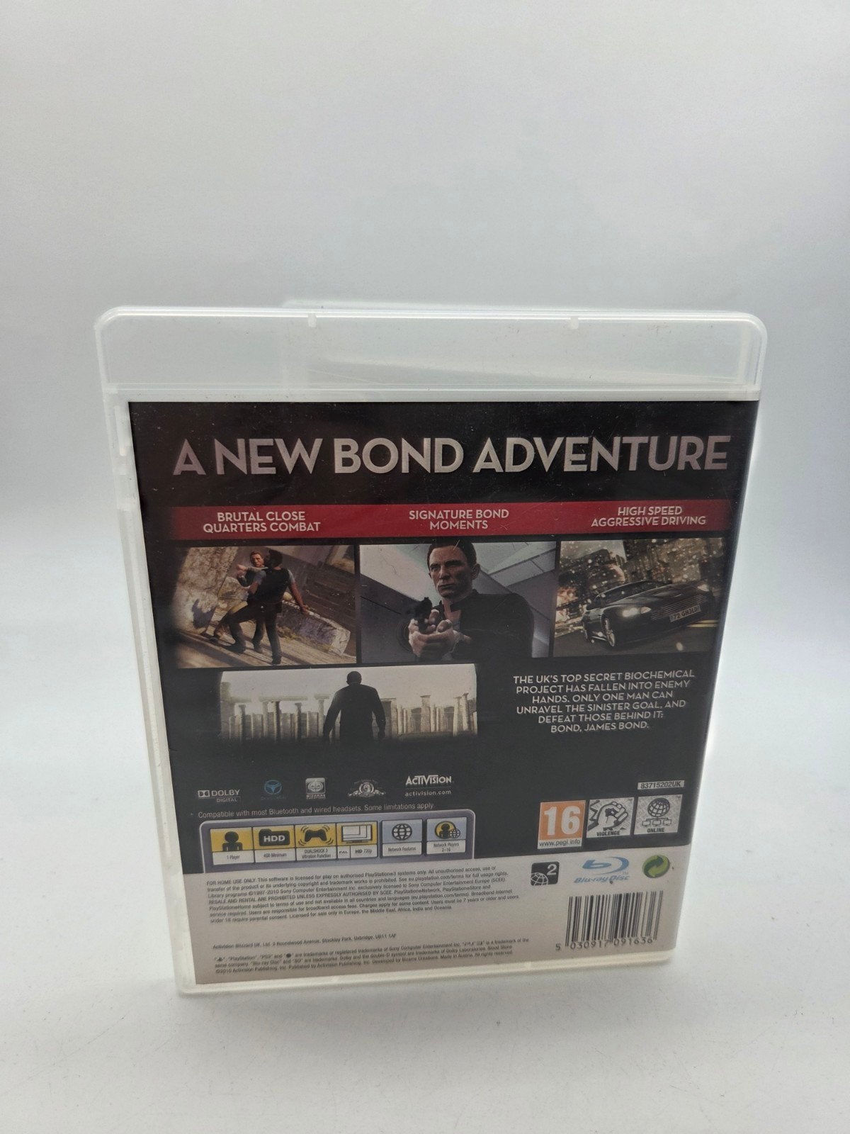 007 Blood Stone PS3 - Actie Avontuur Game, Avontuur en Actie, Online, Activision, 1 speler
