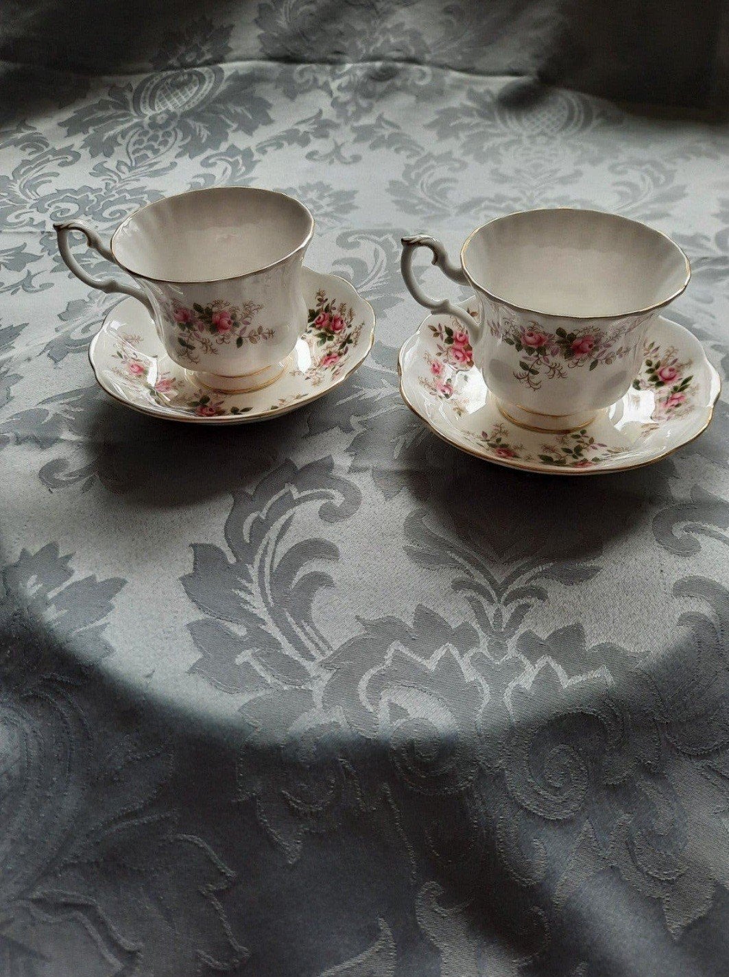 Royal Albert Lavender Rose theekop en schotel, Ophalen of Verzenden
