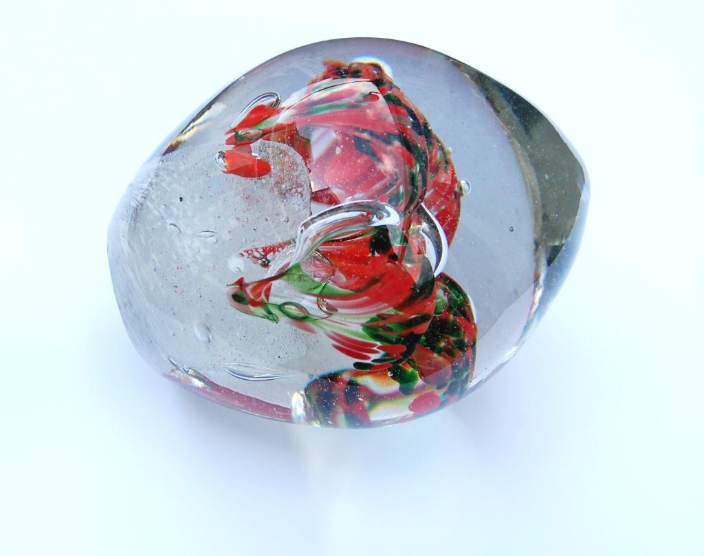 Paperweight/glazen bol .7, Ophalen of Verzenden