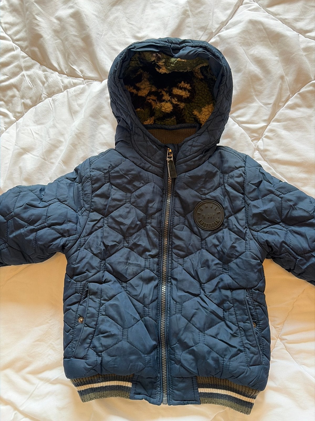 Tumble 'n Dry winterjas maat 104 (3-4 jaar), Kinderen en Baby's, Ophalen of Verzenden, Zo goed als nieuw, Jongen, Jas