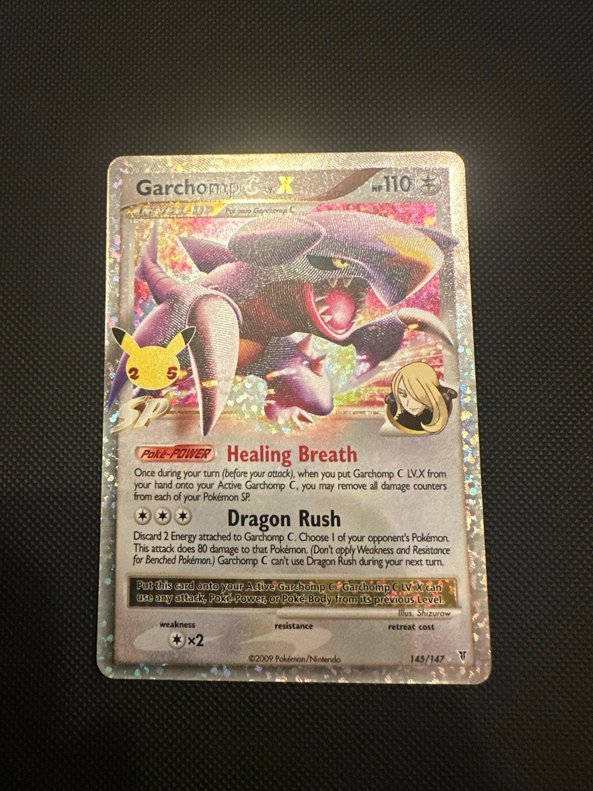 Garchomp 145/147 pokemon kaart, Ophalen