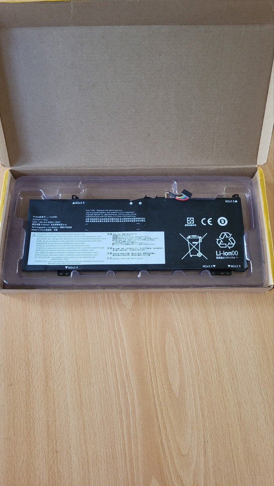 lenovo yoga 530 14ikb batterij, Ophalen of Verzenden, Nieuw, Lenovo