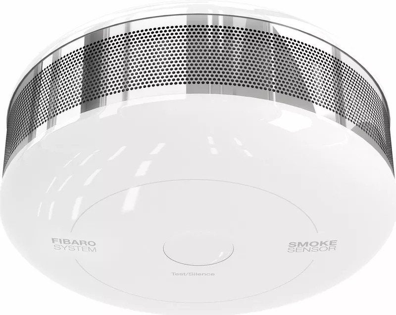 Fibaro Rookmelder - Slimme Rook- en Hittedetector, Detector, Sensor of Melder, Nieuw, Ophalen of Verzenden, Rook