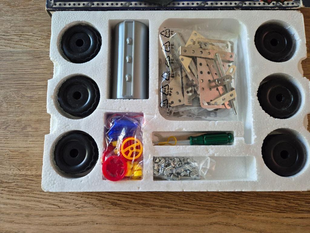 Vintage Metalen constructie set Zoldervondst !! TEAB, Overige merken, Gebruikt, Auto, Groter dan 1:32
