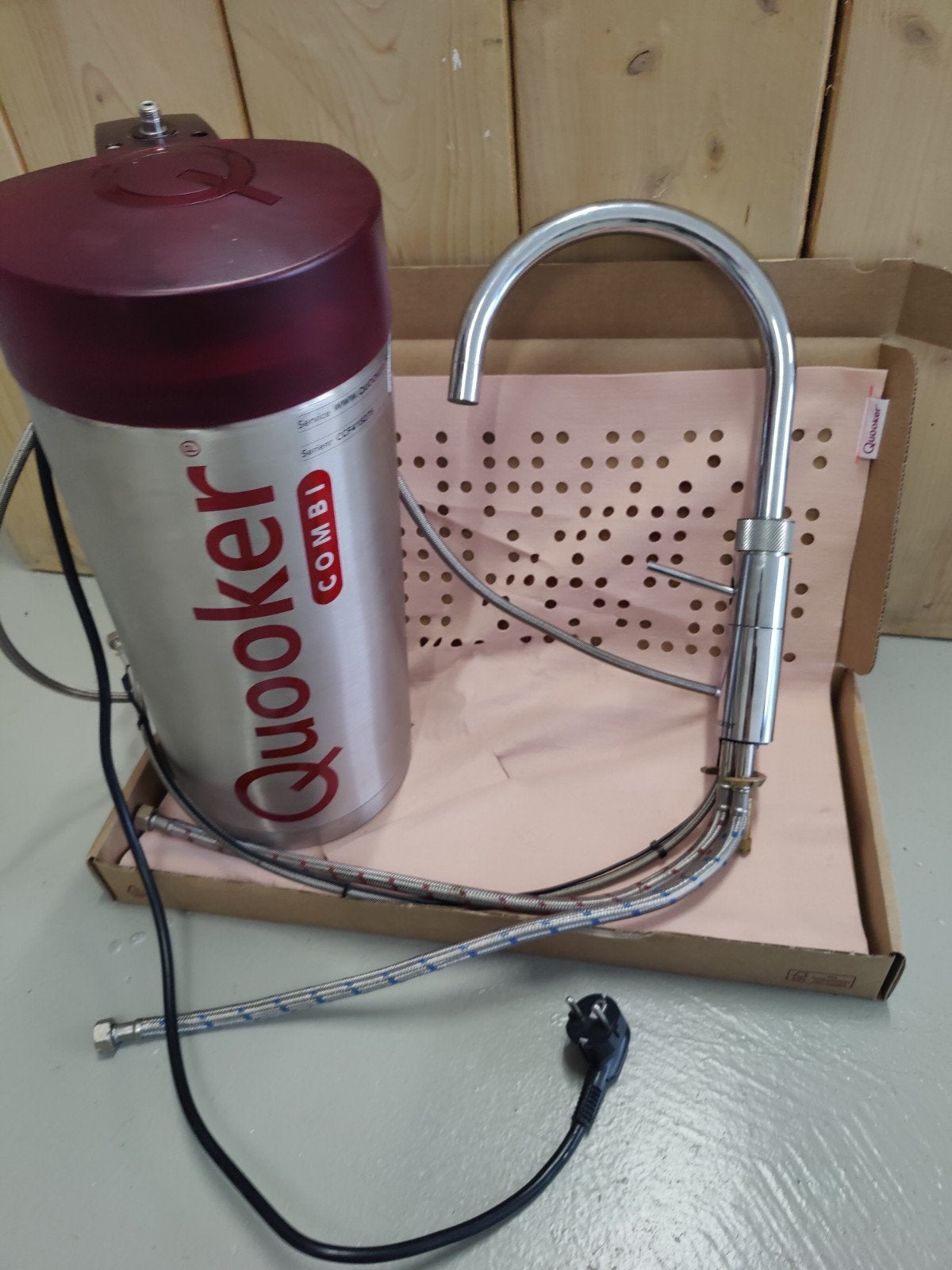 Quooker set (Direct kokend water), Ophalen of Verzenden, Zo goed als nieuw