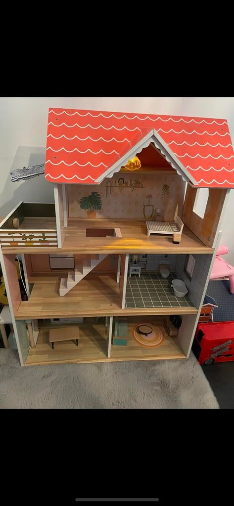 Poppenhuis, Ophalen, Zo goed als nieuw, Poppenhuis