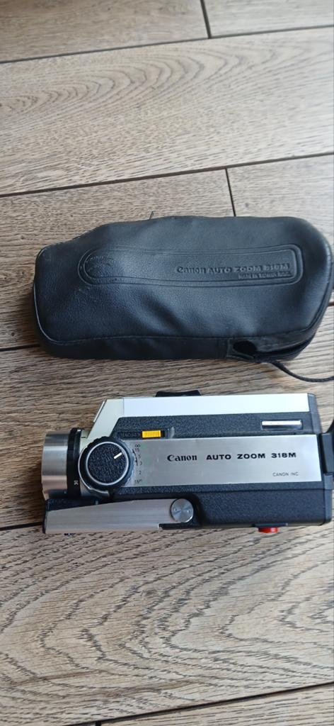 Goedwerkende canon 318m super8  video camera, Ophalen of Verzenden, 8mm, Camera