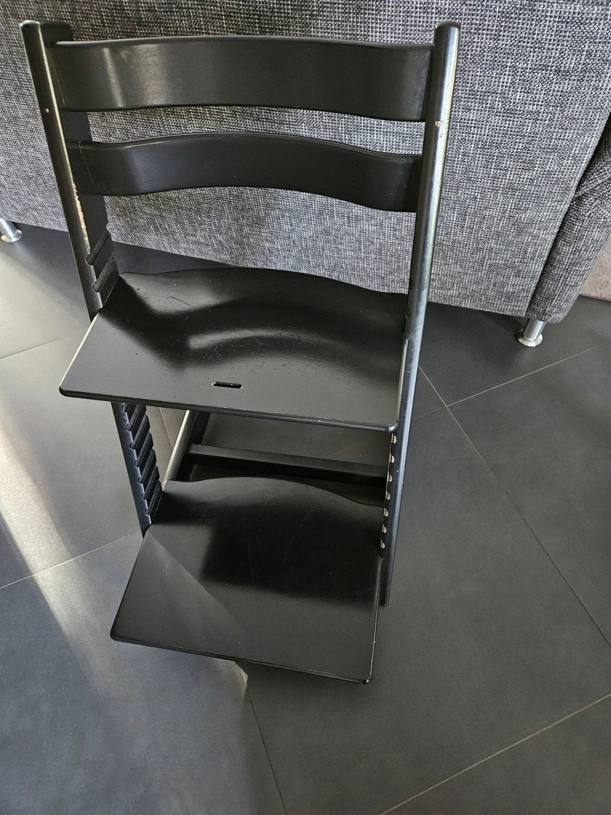 Stokke Tripp Trapp meegroeistoel eventueel met kussens, Ophalen, Gebruikt, Meegroeistoel, Aanschuifbaar