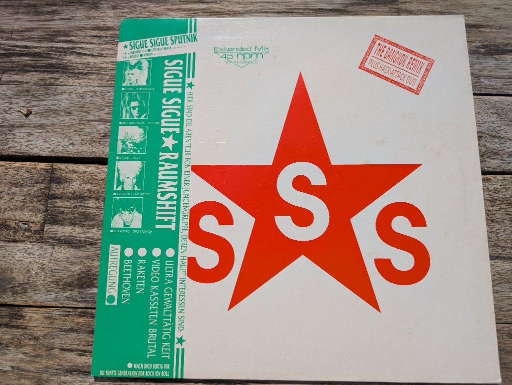 Maxi single - Sigue Sigue Sputnik - Love Missile F1 - 11, Cd's en Dvd's, Vinyl Singles, Ophalen of Verzenden, Zo goed als nieuw