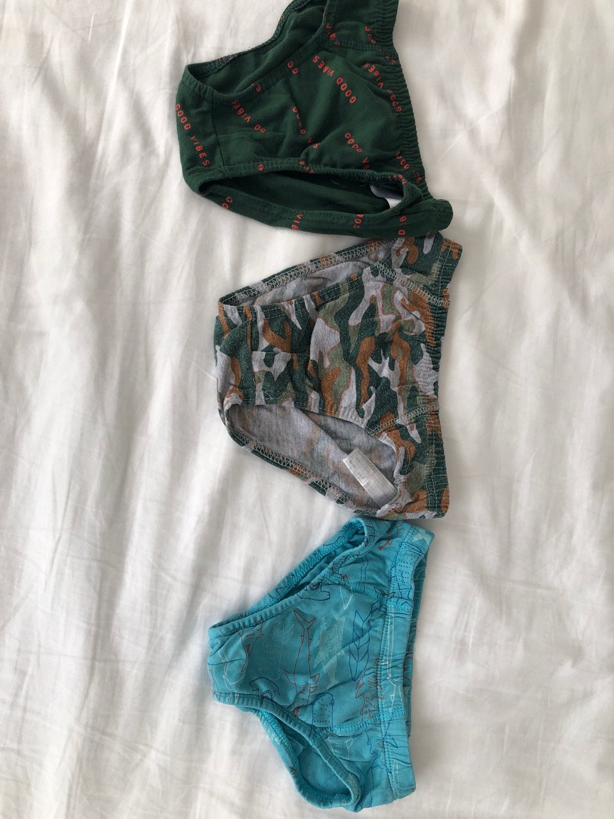 Jongens onderbroeken maat 98/104 - set van 3, Ophalen of Verzenden, Gebruikt, Jongen, Nacht- of Onderkleding