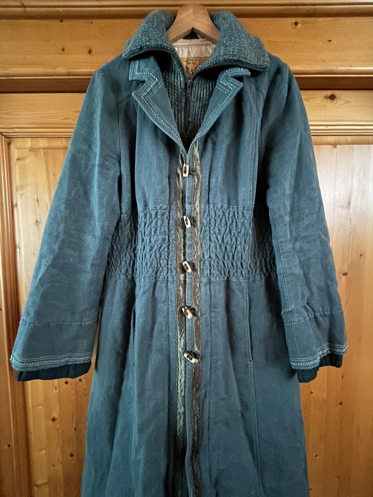 Noa Noa jas. Maat L, Kleding | Dames, Jassen | Winter, Ophalen of Verzenden, Groen