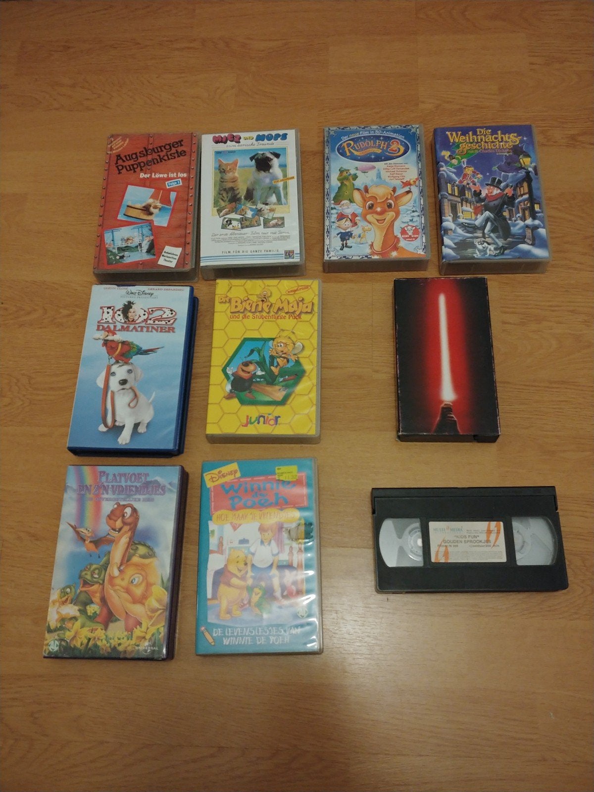 Partij VHS videobanden (Duits en Nederlandstalig), Gebruikt, Alle leeftijden, Overige typen, Ophalen of Verzenden