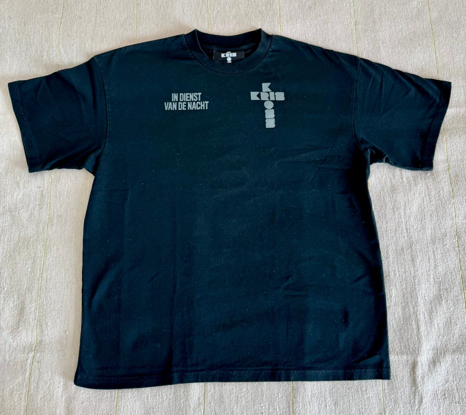 Nieuw Black T-Shirt Kris Kross Amsterdam KKA Maat L, Kleding | Heren, T-shirts, Ophalen of Verzenden, Nieuw, Maat 52/54 (L), Zwart