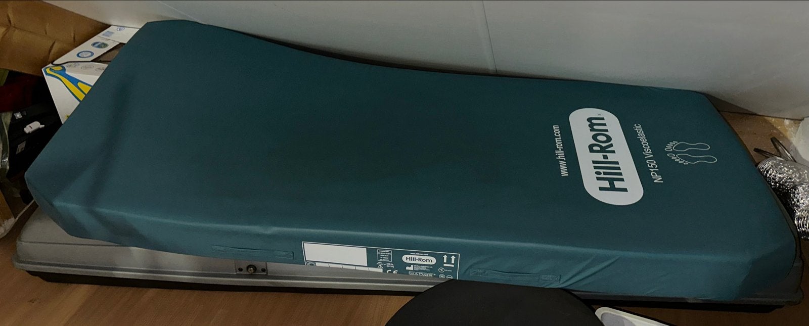 Hill-Rom NP150 Viscoelastisch matras voor zorgbed, Ophalen, 90 cm, Eenpersoons, Zo goed als nieuw