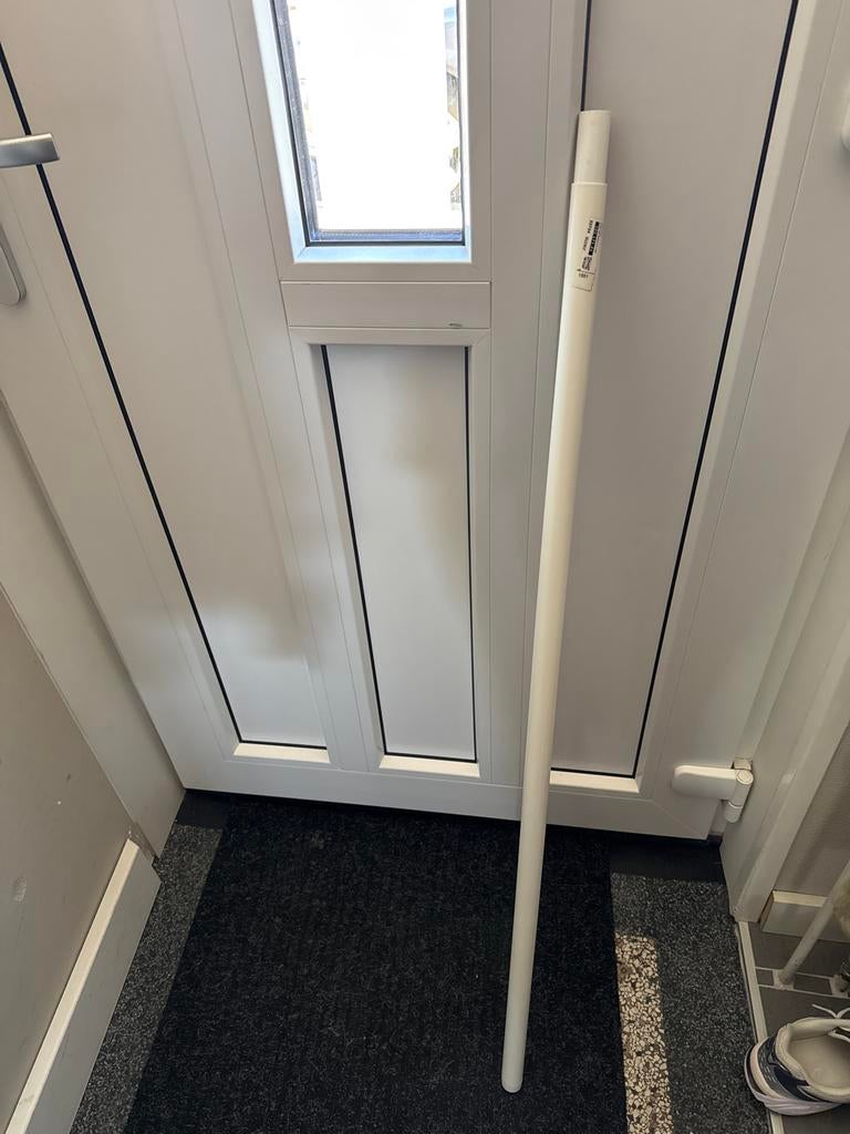 IKEA Gordijnroede wit - 102.171.41, Ophalen, Gebruikt, Wit