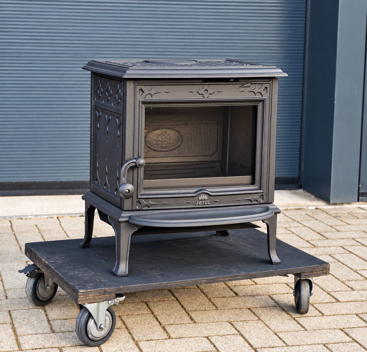 Houtkachel Jotul F100, Ophalen, Houtkachel, Zo goed als nieuw, Vrijstaand