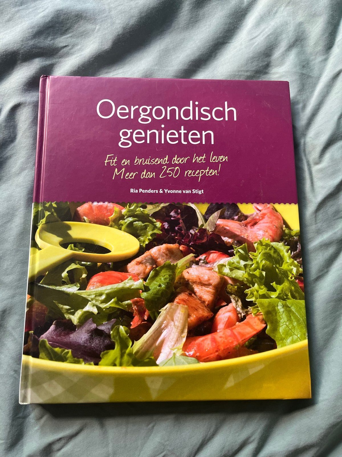 Kookboek Oergondisch Genieten - Zo goed als nieuw, Boeken, Ophalen of Verzenden, Zo goed als nieuw, Gezond koken