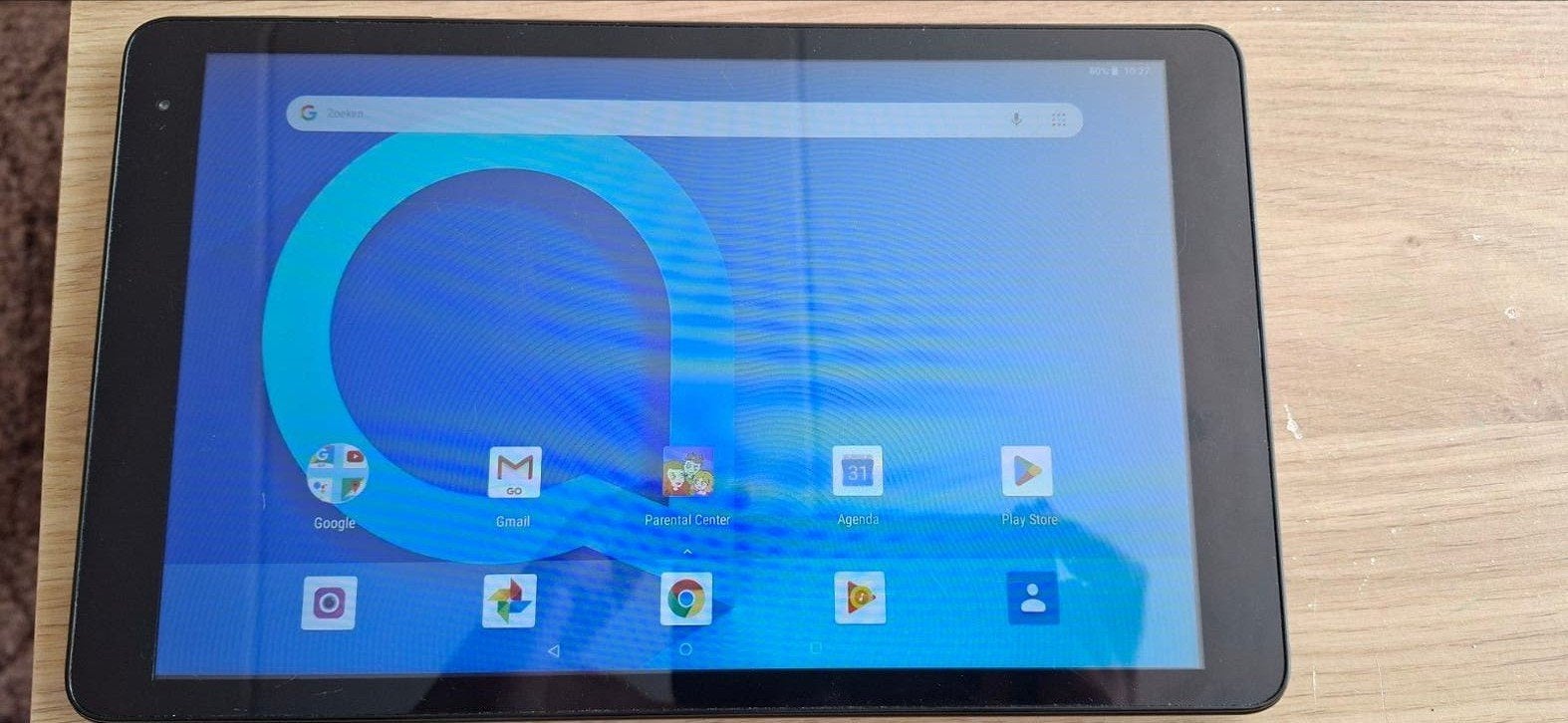 Alcatel 1T 10 tablet met oplader en 16GB SD kaart, Computers en Software, Gebruikt, Alcatel, Uitbreidbaar geheugen, 1T 10
