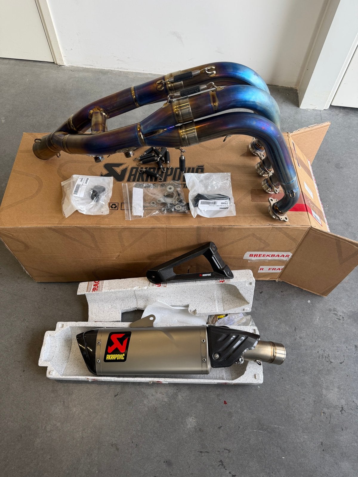Akrapovic evolution evo line uitlaat S1000RR M1000RR, Ophalen of Verzenden, Gebruikt